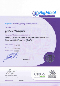 LVL 3 Certificate